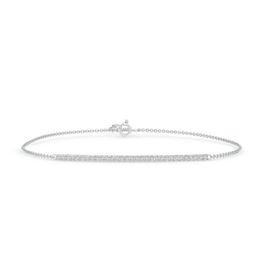 Bracelets Angara Diamond | Diamond Bar Bracelet