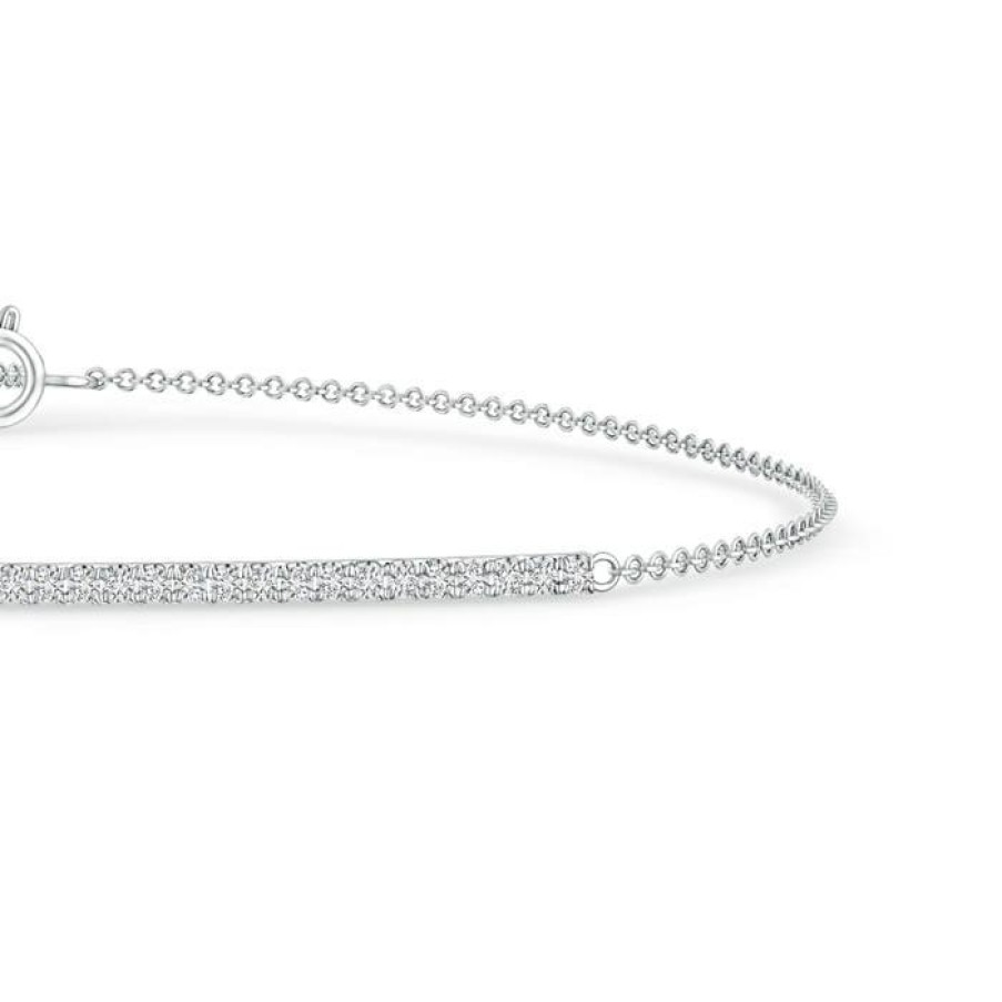 Bracelets Angara Diamond | Diamond Bar Bracelet