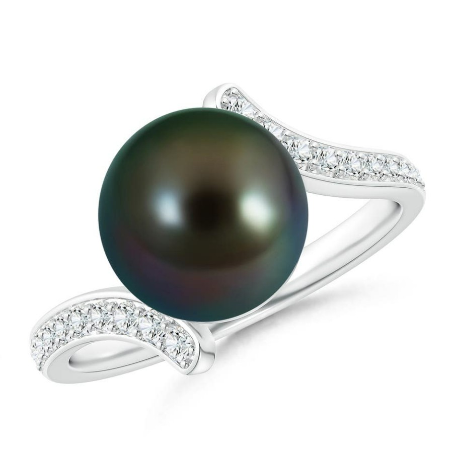 Rings Angara Tahitian Pearl | Tahitian Pearl Bypass Ring